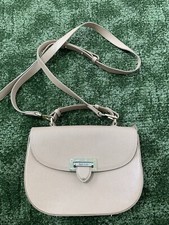 Women’s Aspinal of London Portobello Beige Leather Crossbody Bag VGC