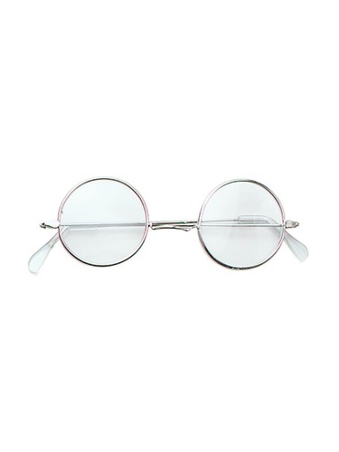 Clear john lennon round - lennon, hippy
