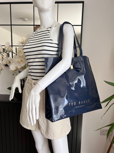 Ted baker pvc tote - bag, navy