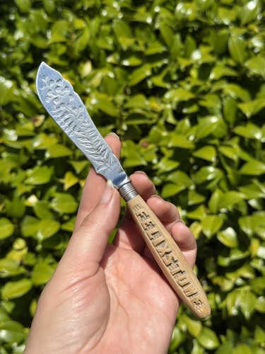 Vintage souvenir butter knife - souvenir,