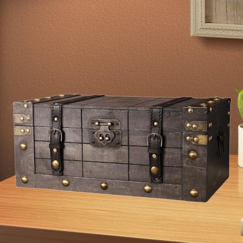 Wooden treasure chest - treasure,