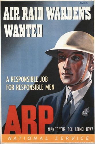 Vintage world war arp - world, 2