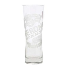 NEW PERONI NASTRO AZZURRO LAGER BEER HALF PINT GLASS