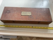 Vernier Height Gauge 10 Inch Instrument WOODEN BOX FOR RESTORATION REPAIRS 