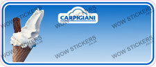 Ice cream van sticker Carpigiani logo ideal front machine 175mm x 75mm decal