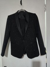 New Boys 3-Piece Black Shiny