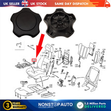 Handwheel Backrest Seat Adjuster Wheel For MERCEDES W202 W210 A2029180026