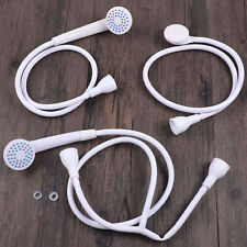 Single/Double Tap Bath Sink Shower Head Hose Spray Hairdresser Pet Push On Mixer