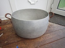 Vintage Large Heavy Duty (7kg)  Aluminium Catering Stock Pot Cooking Pot