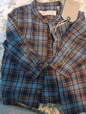 Zara Baby Boy 6-9 Month Plaid  Shirt NWT