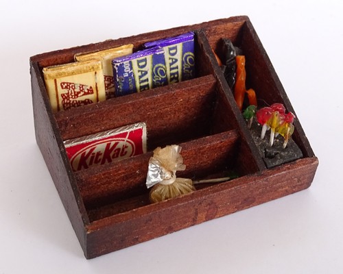 Vintage dolls house sweet shop - vintage,