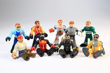 Fisher Price Imaginext Lot 10 Action Figures Dino Space Marine Pirate Ninja