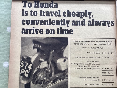Unusual honda c100 - unusual,