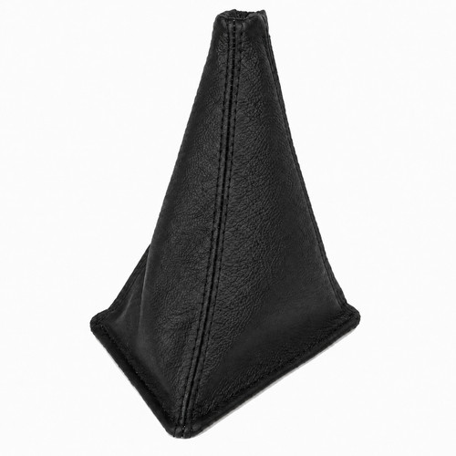 Black leather gear stick - gear,