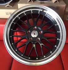 18" BBS LM STYLE ALLOY WHEELS FITS VW GOLF PASSAT CADDY EOS