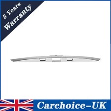 Rear Chrome Tailgate Boot