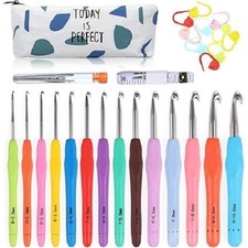 14 Size Crochet Hooks Knitting