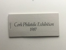 Irish stamps Exhibition souvenir , Cork Philatelic Exhibition 1987 booklet 