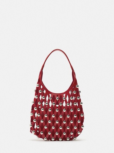 Zara red mini bucket bag - bucket, with