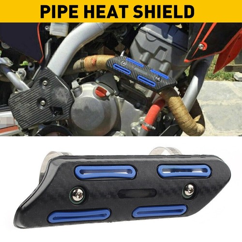 Blue head pipe heat - blue, shield