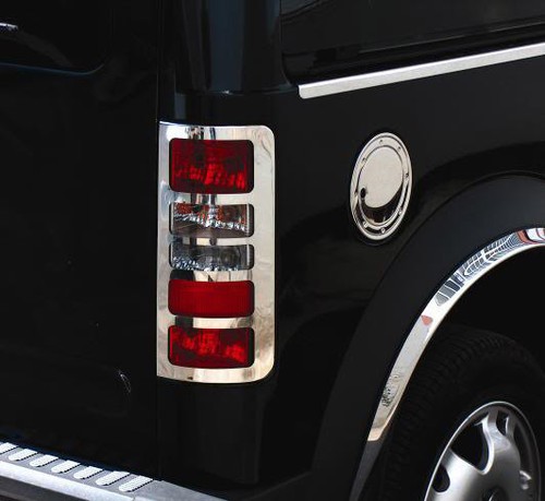 Chrome rear tail light - rear, trim