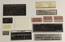 HONDA RVF400 NC35 RR MODEL Japanese Domestic Decal Sticker Set