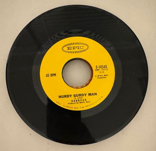 Donovan hurdy gurdy man - hurdy,