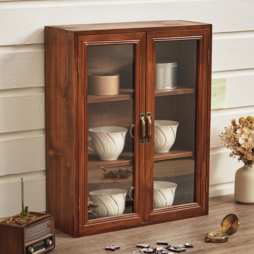 Vintage storage cabinet - cabinet, wall