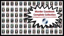 MURDER CASEBOOK MAGAZINES - 155 ISSUES PDF FORMAT ON DVDROM FREE P&P CERT 18