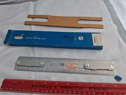 Vintage vemco drafting machine - vemco,