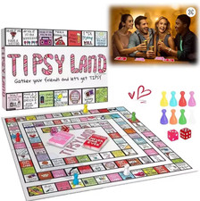 Tipsy Land Board Game Drinking