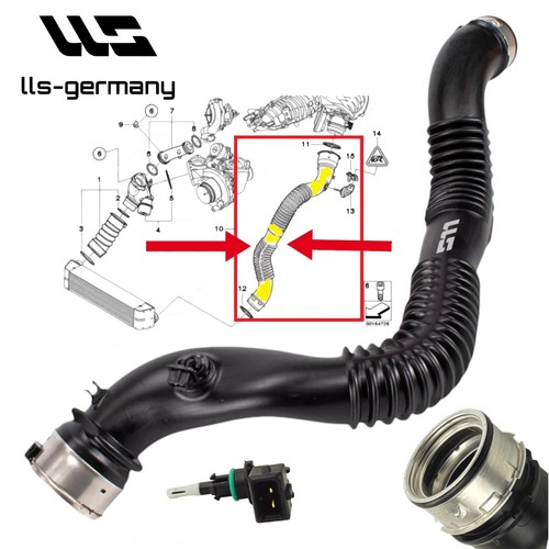 Charge air hose for - air, bmw