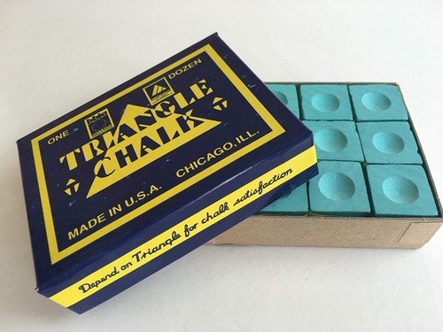 Snooker pool triangle chalk - pool,