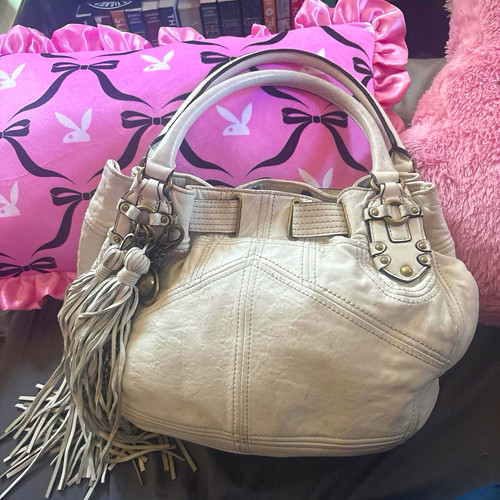 Juicy couture white satchel - couture,