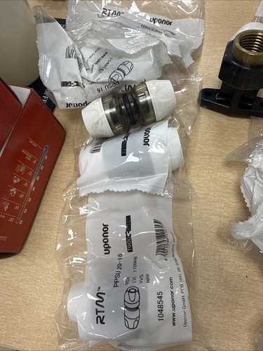 Uponor pipe fittings various - pipe,