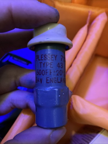 Plessey 7128 type43 500pf - 7128,