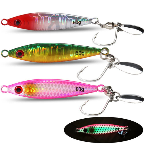 5pcs metal jig fishing - 5pcs,