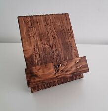vintage wooden book stand