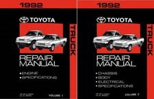 1992 Toyota Truck Shop Service