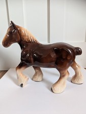 Vintage Ceramic Shire Horse