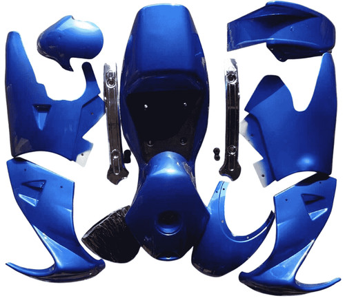 Fairing set complete blue - fairing,