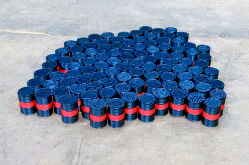 Oil drum barrels gauge 100x - oo,