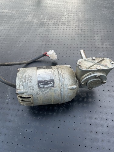 Parvalux motor and gearbox - dc,