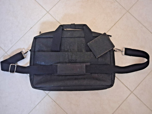Corkor black briefcase - corkor,
