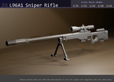 L96A1 (L96 A1) Sniper Rifle - 1/35, 1/32, 1/24, 1/18, 1/16 resin model