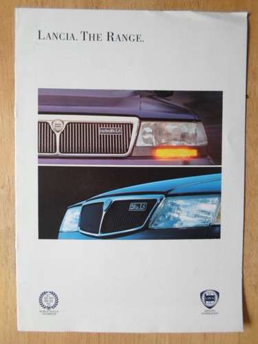 Lancia range orig - uk, mkt