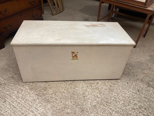 Plywood ottoman toy box - ottoman,