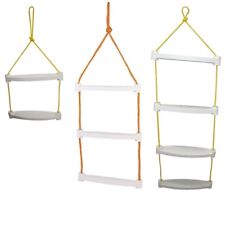 Boat Safety Rope Ladder 4 Step Boat Boarding Ladder Yacht Sailing Rib Ladder A7