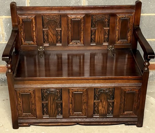 Solid carved oak - &, crafts