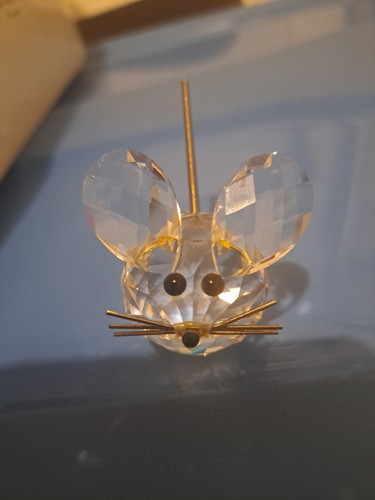 Swarovski small crystal mouse - small,